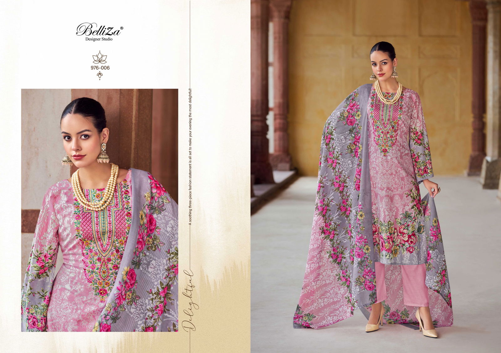 Naira Vol 75 By Belliza Cotton Printed Dress Material Wholesale Shop In Surat